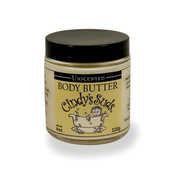 100% natural unscented body butter preservative free