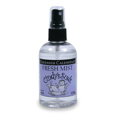 Cindy's Suds - Lavender Calendula Fresh Mist 4oz bottle with black fine mist spray top