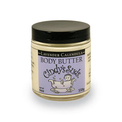 100% natural handmade lavender calendula body butter