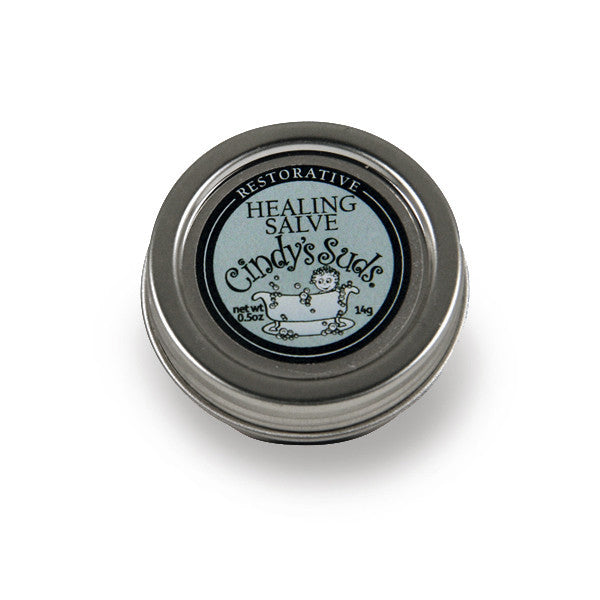 100% natural restorative healing salve 1.5 oz tin