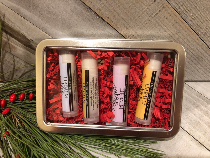 Holiday Lip Balm Tin