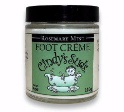 Cindy's Suds Rosemary Mint Foot Creme