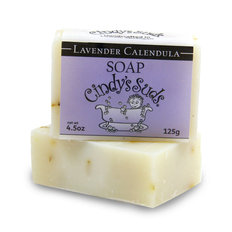 all natural lavender calendula handmade soap